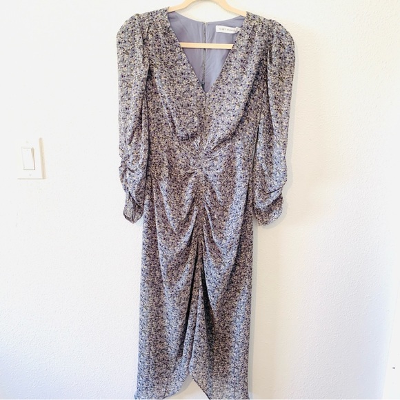 Floret Studios Floral Midi Dress NWT - Picture 3 of 13